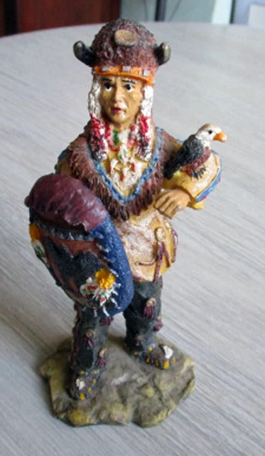 Totem indien - Statues, figurines et décor en résine