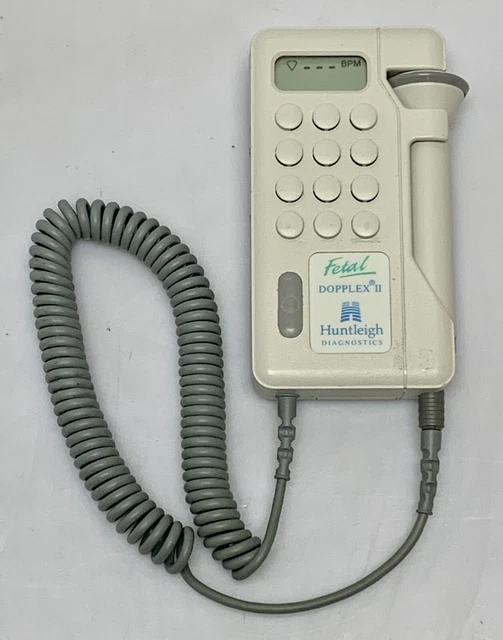 Huntleigh Diagnostics Fetal Dopplex II Model FD2 Obstetric/Vascular Doppler