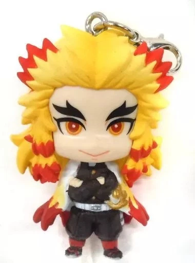 DEMON SLAYER KIMETSU no Yaiba Kyojuro Rengoku Mini Figura Color ...