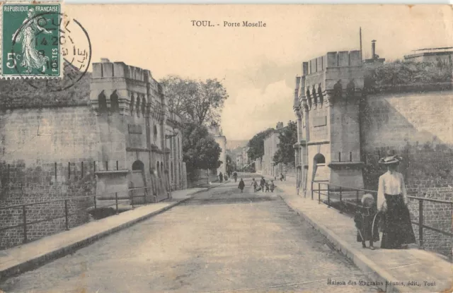 Cpa 54 Toul Porte Moselle