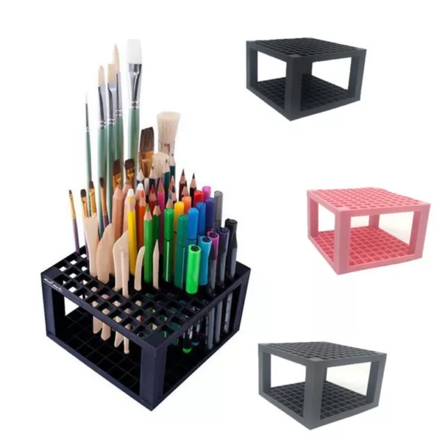 Practical Pencil Holder Large Capacity Pencil Rack Storage Box for Girls Boys