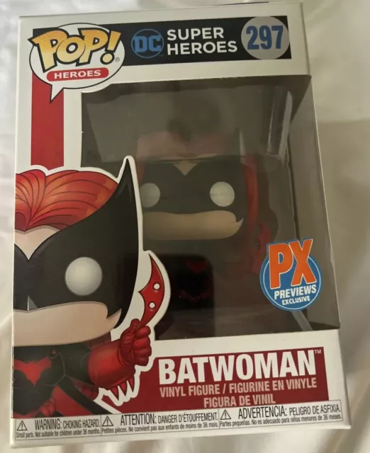 Funko POP! Heroes DC Comics Vinyl Figure BATWOMAN #297 PX Previews EXCLUSIVE