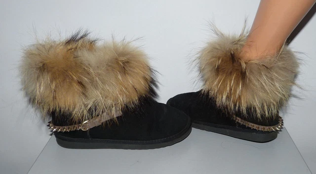 HOT Oog Boots Boots Damen Mit Fell Oog Boots Winterboots Mit