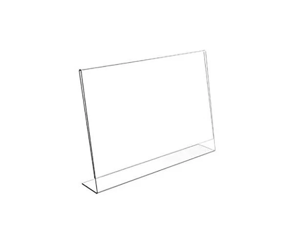 ANGLED ACRYLIC POSTER Sign Menu Holders Display Stands A3 A4 A5 A6 A7 ...
