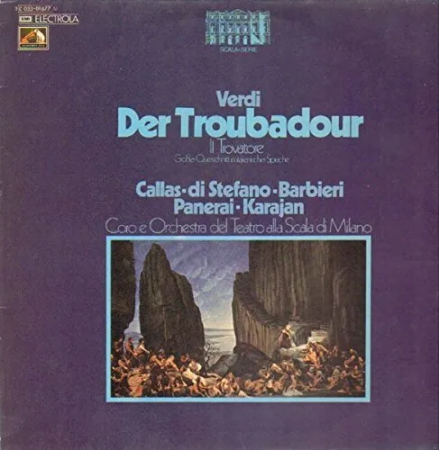 Verdi Der Troubadour-Großer Querschnitt deutsch (EMI).. [LP]