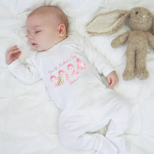 Unser erster Muttertag zusammen Baby Mädchen Outfit erster Muttertag Baby wachsen 2