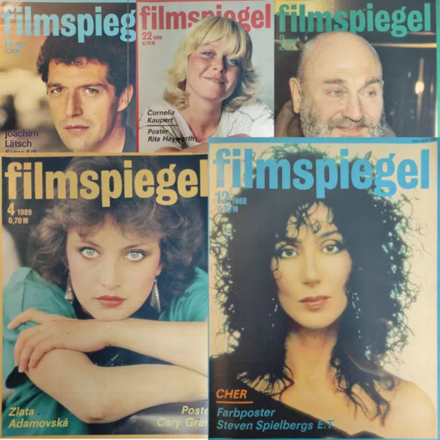 Filmspiegel große Auswahl Zeitschrift DDR 70er 80er Jahre