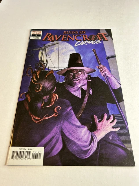 Ruins of Ravencroft Carnage #1 Olivetti VARIANT NM- | 1ST Cortland Kasady Marvel 14