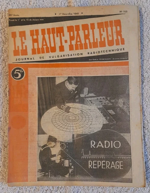 Magazine Le Haut-Parleur N°1530 – Avec Article Sur Les Ordinateurs