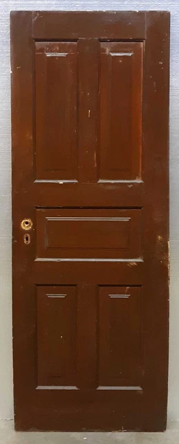 24"x68" Antique Vintage Old Interior SOLID Wood Wooden Closet Pantry Door Panels