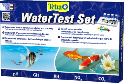TETRA WASSERTEST SET pH KH GH No2 Co2 Tröpfchentest zur Messung im