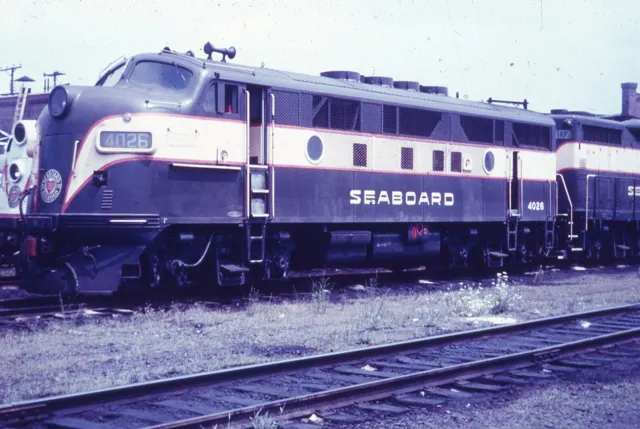 Duplicate Train Slide Seaboard F-3 #4026 Alexandria Virginia