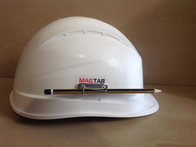 MAGTAB MAGNETIC PEN pencil holder helmet hard hat accessory