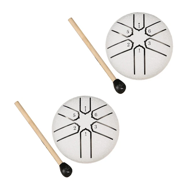 Lot De 3 Grilles D'aération Tambour Pour Voiture - Alliage + ABS - Installation Facile Sans Outils - Pour Batteurs Et Amateurs De Musique - Décoration Ludique - 6