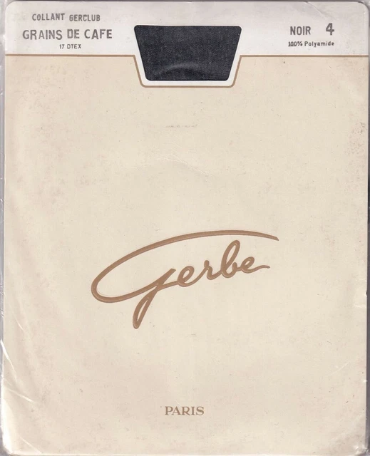 Collant Gerbe Gerclub Voilette 15 Deniers - Blanc - Taille 4/10 - Polyamide/soie - Neuf Avec étiquettes