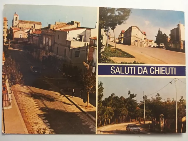 Saluti da Chieuti (Foggia). Vedutine.