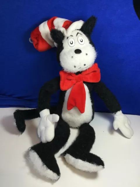 Kohls Cat in the Hat The Movie Dr Seuss 23" Stuffed Plush Fuzzy Fur R14
