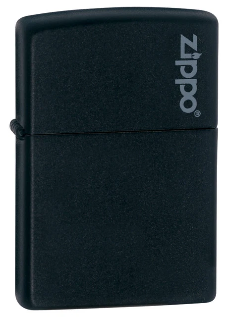 Zippo Genuine Windproof Matte Finish Lighters With Logo