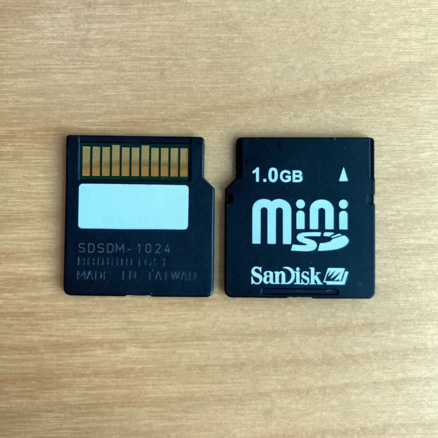Sandisk Mini SD 32MB 128MB 1GB Memory Card For N80 E70 N93 N73 6282 E61 E62