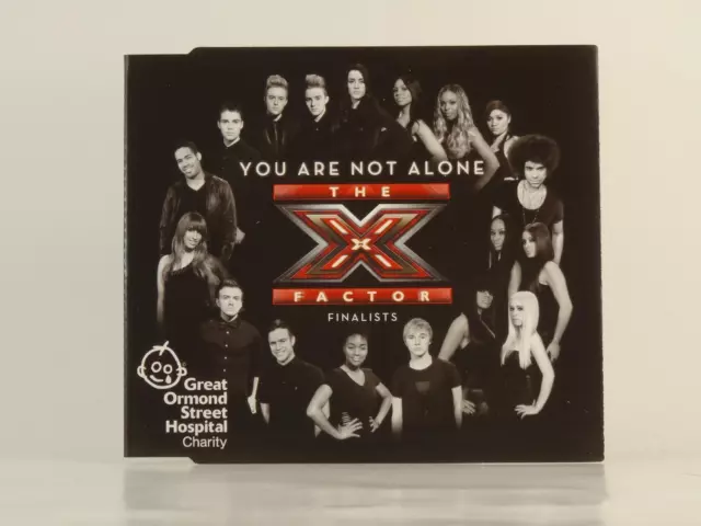 THE X FACTOR FINALISTS YOU ARE NOT ALONE (G8) 2 Track CD Single Picture Sleeve S