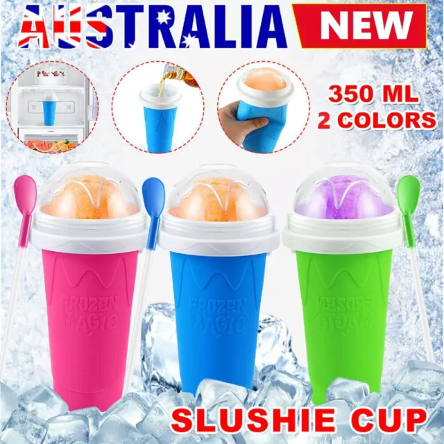 Slushie Maker Cup Quick Freeze Magic Squeeze Cup Milkshake Cup Ice Cream Maker