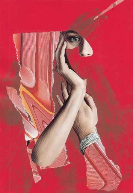 Collage ORIGINALE - Pezzo unico! - f.to cm.21x29,7 - Fai più bella la tua casa!
