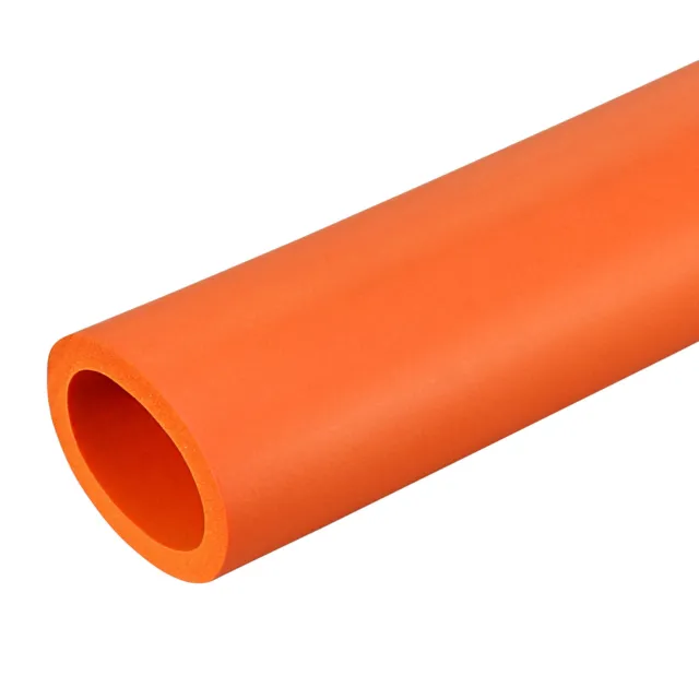 Foam Grip Tubing Handle Grips 32mm ID 44mm OD 6.6ft Orange for Tools Handle