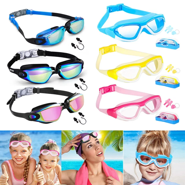 Kids Anti-Fog Swimming Goggles Pool Swim Glasses For Children Boys Girls Teens