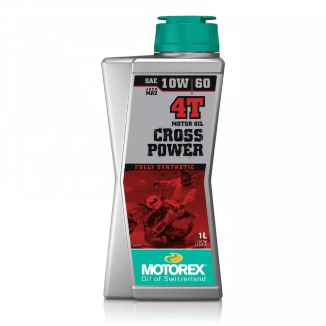 Motorex Crosspower 4T 10w60 1 Litre Fully Synthetic Motorcycle Engine Oil KTM