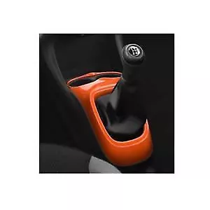 Genuine Toyota Aygo 2014> Gear Shift Surround Orange Twist - PZ41F-90156-E0