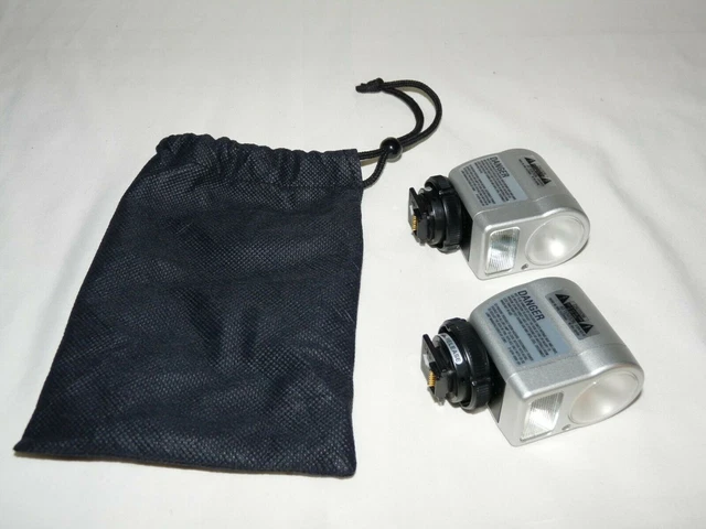 Lote de 2 linternas de video Sony HVL-FDH4