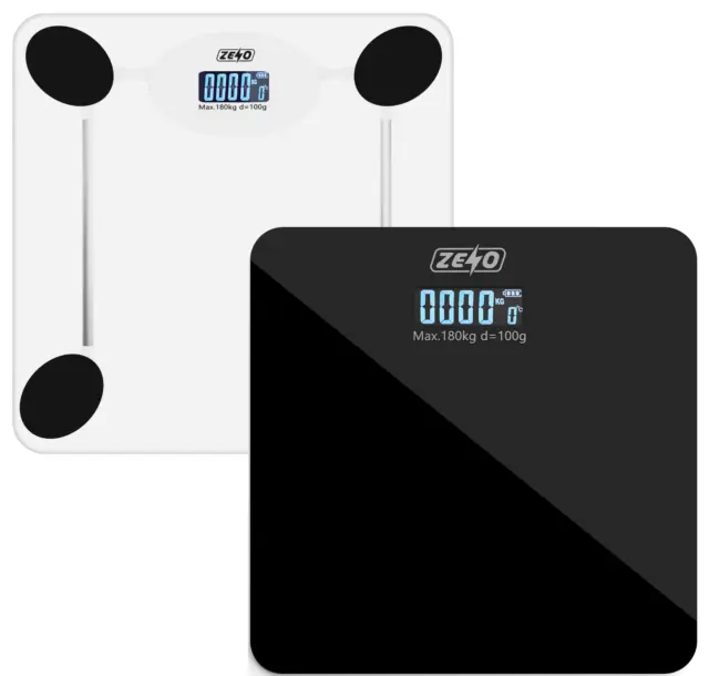 Bathroom Scales Weighing Digital Lcd Electronic Home Body Glass Scale Weight