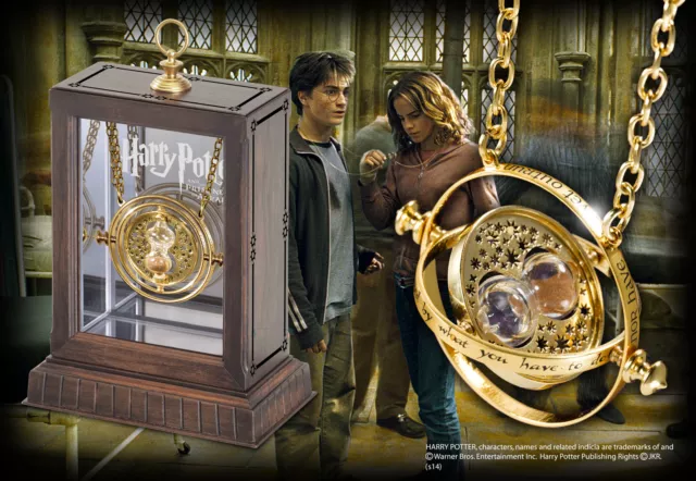 Harry Potter Hermiones Time Turner 24K Gold plated by Noble Collection NN7017