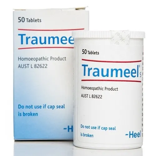 Traumeel Tablets Natural Anti-Inflammatory by HEEL  Can use with Cream or Gel