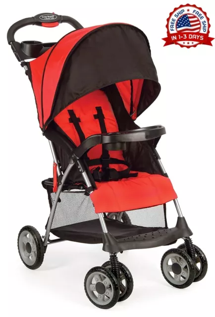 Coche Carriola Andador Para Bebes Cochecito Reclinable Portavasos Almacenamiento