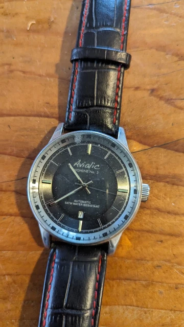 Montre Vintage Slava Belle URSS Années 70 - Automatique 27 Rubis - Boîtier Argenté, Cadran Bleu, Bracelet NATO