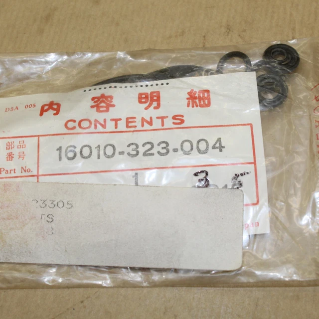 1 Kit De Joints Reparation Pour 1 Carburateur Honda Cb 500 Four    16010-323-004