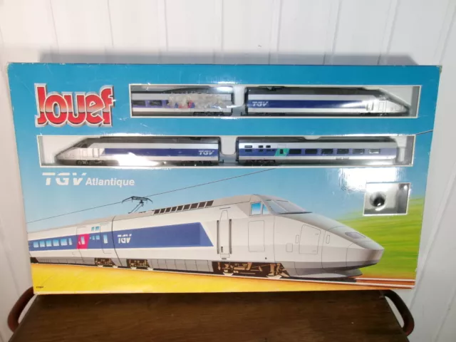 Train électrique JOUEF COFFRET TGV ATLANTIQUE 741300 HO 1/87 transformateur