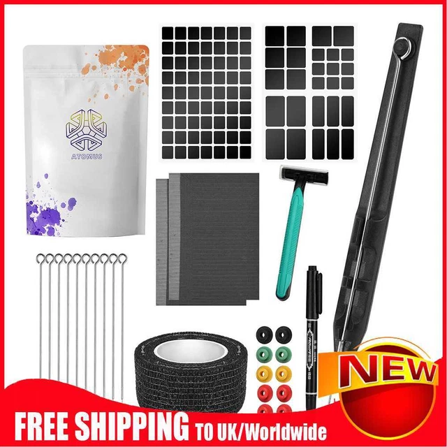 Kit de palo de tatuaje Poke lápiz de mano aguja cojín hágalo usted mismo herramienta de arte corporal maquillaje permanente