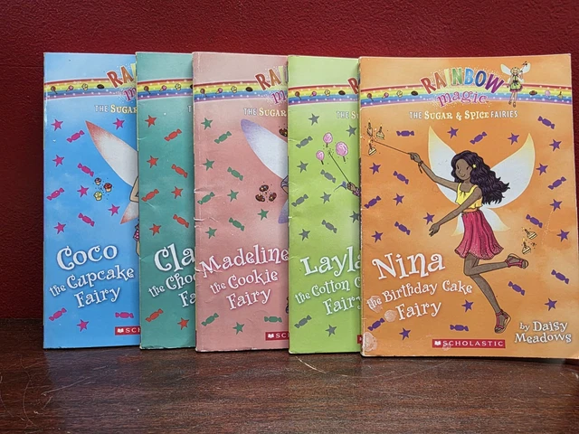 RAINBOW MAGIC SUGAR & Spice Fairies By Daisy Meadows Lot Of