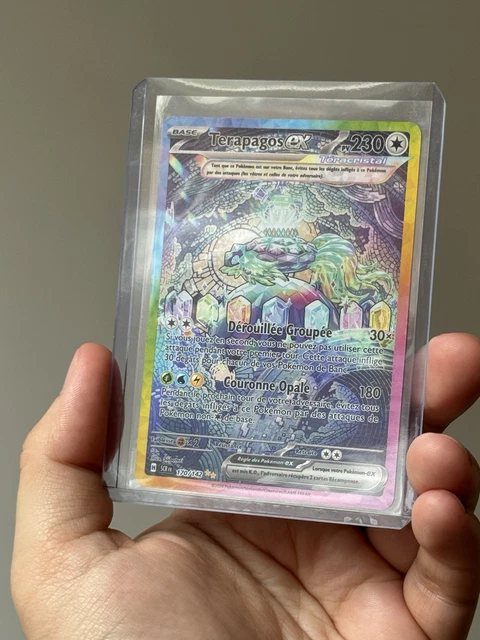 CARTE POKÉMON - Couronne Stellaire EV7 - Terapagos EX 170/142 ...