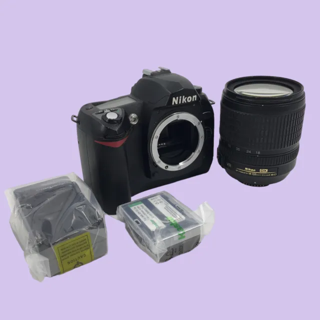 Nikon D70 6.1MP Digital SLR Camera w/ Nikkor AF-S 18-105mm f/3.5-5.6G ED VR Lens
