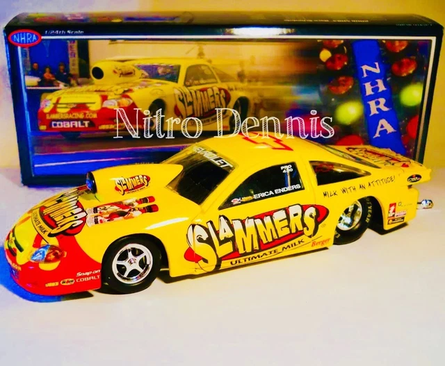 NHRA ERICA ENDERS “RARE” PRO STOCK Drag Car TEAM SLAMMERS Diecast 1:24