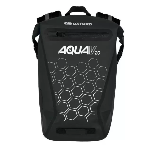 Oxford Aqua V20 Waterproof Motorcycle Backpack Motorbike Rucksack 20L All Colors