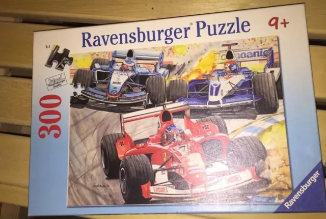 Formel 1 RENNWAGEN, Puzzle Formula One, Party , 300 Teile vollständig Sammlung