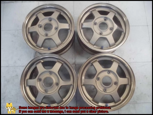 Rare!!114.3-4H!!RAYS VOLK RACING TE37 4 Pieces Set JDM JP