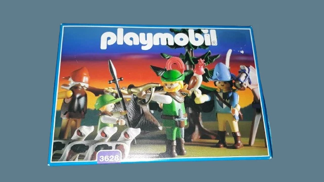Playmobil Vintage – Chasseur Médiéval Forestier (Réf 3628 / 6564)