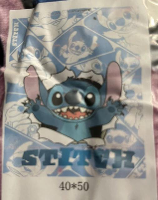 Stitch Fleece 40” X 50” Character Throw Blanket