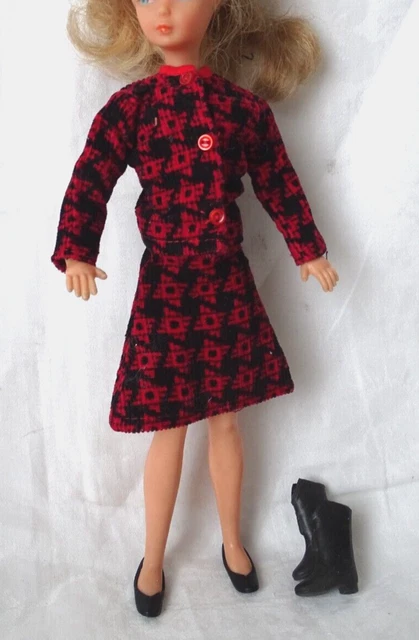 Tenue Complète Stockholm Pour Poupée Tressy Bella - Vintage Année 1980, Très Bon État