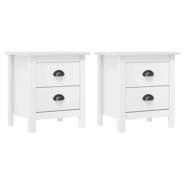 1/2x Table de Chevet Table de Nuit Armoire de Lit Chambre Multicolore vidaXL